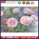 Flower Oil Paint By Numbers Kit DIY Acrylic Painting for Adults Home Decorati