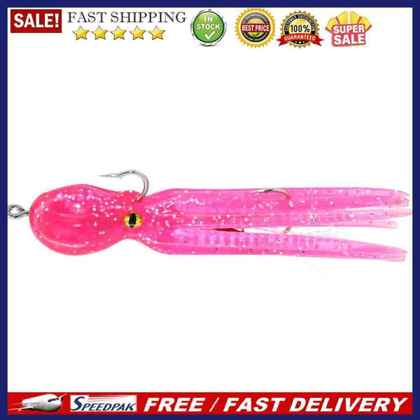 11cm 22g Octopus Swimbait Soft Fishing Lures with Hooks Artificial Wobbler Bait