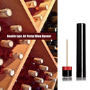 Air Pump Red Wine Opener Pin Jar Cork Remover Air Pressure Corkscrew (Red) Newly