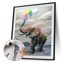 Animal Oil Paint By Numbers Kits Canvas DIY Home Decoration Kids Gift No Frame