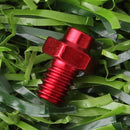 10pcs Bicycle Pedal Bolts Mountain Bike M4 Stud Pin Non-Slip Screw (Red) Newly