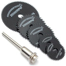 6pcs For Drill Rotary Tool Cutting Wheel Discs HSS Circular Saw Blades kit