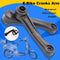 E-Bike Cranks Arm Pedals Bracket Motorbike Scooter Electric Bicycle Crankset