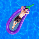 Inflatable Foldable Floating Row Swimming Pool Summer Water Chair Beach Toys