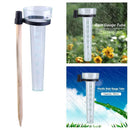 Plastic Water Rain Gauge Rainwater Rainfall Guage Garden Meter Outdoo Rain A0R3