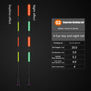 Smart Luminous Float Tail Sensor Color Change Electric Fishing Float (2) Newly