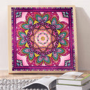 DIY 5D Mosaic Mandala Flower Part Special Shape Diamond Painting Kit (B073)