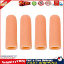 4pcs Silicone Gel Toe Finger Protector Sleeve Protect Cracked Skin (Skin Newly