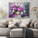 5D DIY Full Square Drill Diamond Painting Flower Pattern Mosaic Kit Home Cr