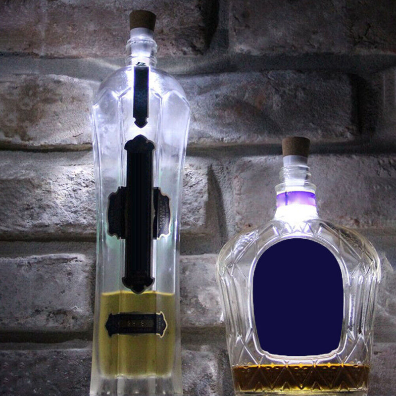 Wine Bottle Lights with Cork for DIY Party Decor Christmas Halloween Wedding