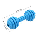 Dog Toys Pet Molar Teeth Stick Bite Sound Interactive Training Ball (Blue) Newly