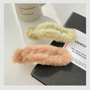 Headdress Hair accessories Hair clip Plush fleece Duckbill clip Hair catch