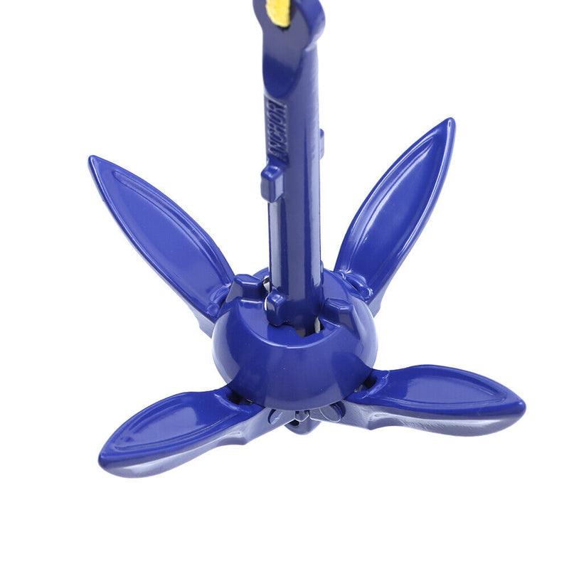 Watercraft Anchor Universal Aluminum Marine Kayak Anchor Canoe Boat Folding