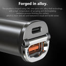 Dual USB Fast Charging Adapter PD QC3.0 12-24V Car Charger for Mobile Phone