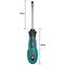 Insulated PP Handle Screwdrivers Electrician's Screw Driver (75mm/Straight)