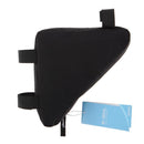 Triangle Cycling Front Tube Frame Pouch Bag Holder Saddle(Black) Newly