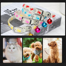 Glowing Pet Anti Lost Collar Luminous Neck Ring Cute Cat Dog Necklace Jewelry