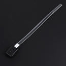 2.5cm LED Night Flashing Dog Pet Necklace Nylon Collar Leash(Pink/L)