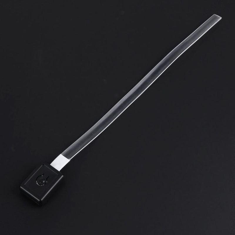 2.5cm LED Night Flashing Dog Pet Necklace Nylon Collar Leash(Pink/L)