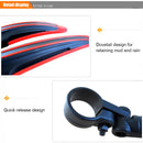 2pcs MTB Bike Mudguard Wings Set Cycling Bicycle Front Rear Fenders (Red) Newly