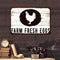 Farm Fresh Eggs Cat Metal Retro Tin Sign Poster Wall Art Home Decor Accessories
