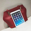 4pcs/set Simple Leather Shoulder Handbags Clutch Card Holder Women Composite Bag