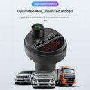 FM Transmitter Car Wireless Bluetooth Radio Modulator 3.4A Dual Charger Ca E6B4