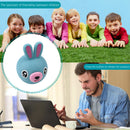 Talking Animal Baby Sensory Toys Tongue Out Autism Therapy (Blue Rabbit)