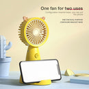 Mini Portable Fan USB Rechargeable Pocket Handheld Cooler for Outdoor Travel
