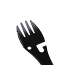 Stainless Steel Can Opener Outdoor Tool Camping Survival EDC Kit Spoon Fork