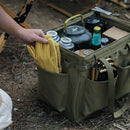 Large Capacity Tool Carry Outdoor Camping Tent Peg Storage Bag (Army Green)