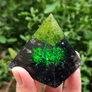 5cm Orgonite Pyramid Orgone Energy Converter Crystal Stone Heal Chakra (B) Newly
