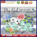 5D Diamond Painting Board Flower Full Round Drill DIY Wall Art Home Decor G