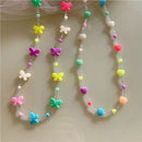 Heart Beaded Sunglasses Chain Eyeglass Strap Face Lanyard Beaded Glasses Chains