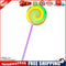 Rotating LED Lolly Fairy Wands Flashing Plastic Glow Sticks Party Supplies