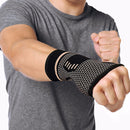 Men Women Fitness Wrist Guard Arthritis Wristband Safety Brace Support (S) Newly