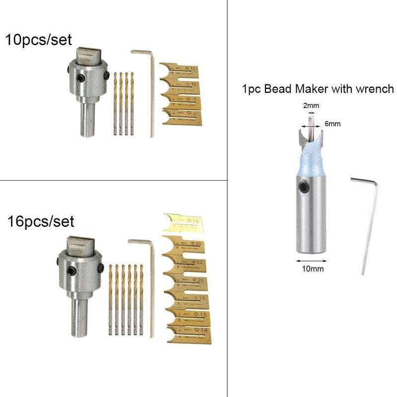 Hard Alloy Milling Cutter Wooden Bead Maker Buddha Beads Drill Router Bit