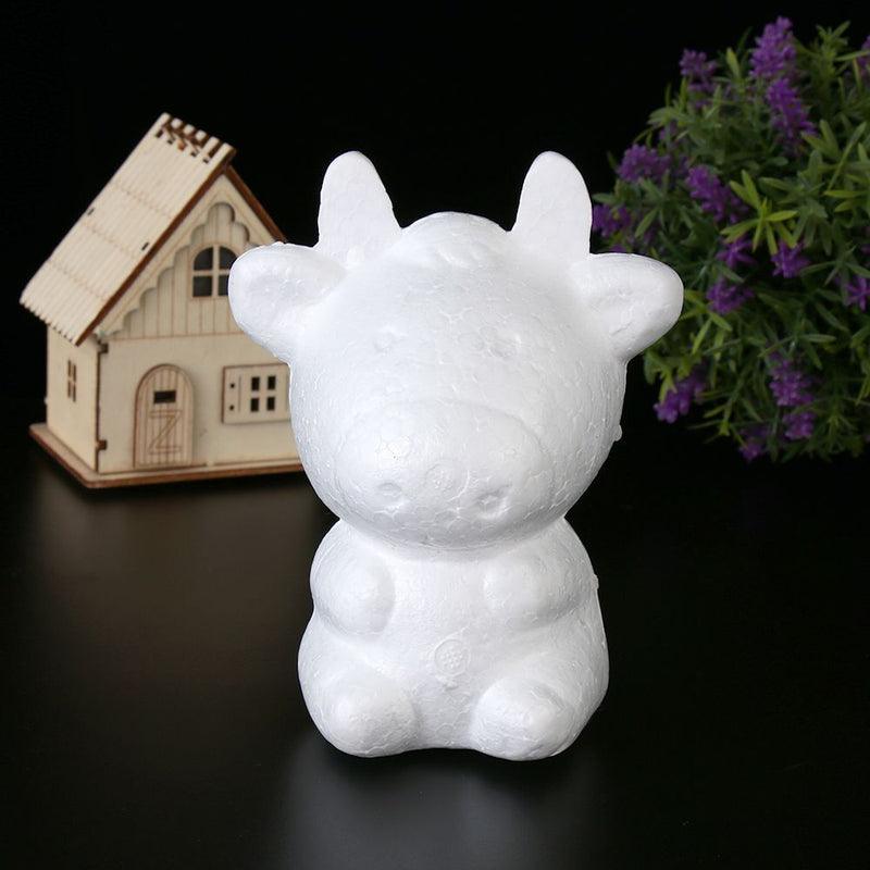 Decoration Party Supplies Styrofoam Foam Balls Animals Shape White Polystyrene