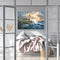 Lighthouse Landscape DIY Zero Base HandPainted Paint by Number Kits on Canvas