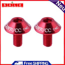 2pcs bicycle drinking bottle cage bolt bottle holder M5x10mm aluminum screws