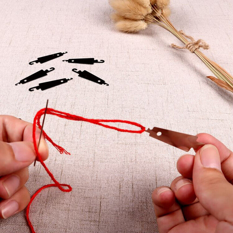 10pcs Sewing Accessories Stainless Steel Cross Stitch Needle Threading Threader