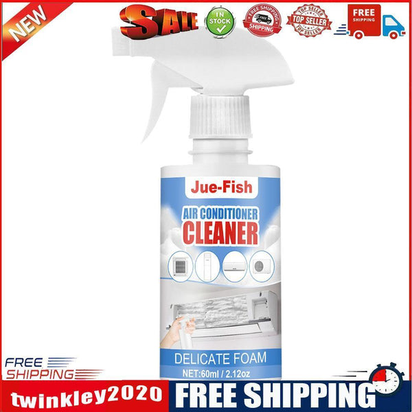 60ml Foam Cleaner Grease Spray Cleaning Tools for Cars Sofa Conditioners