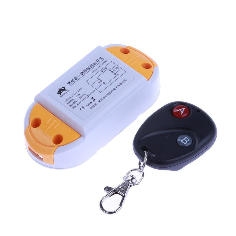 315MHZ AC 220V One Way Remote Control Power 1000W Makes Wireless Switch with DOP