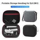 Portable Storage Bags for DJI OM 5 Carrying Case Protective Cover (Grey) Newly