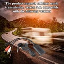 2020 Bluetooth A2DP Music Streaming 12V to Car Stereo Adapter In RCA Aux R2R6