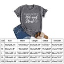 Independence Day Print Letter Tea T-Shirt (Grey S)