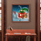 Hand Painted on Canvas DIY Christmas Cottage Oil Paint By Numbers Drawing Kit