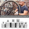 6pcs Ratchet Wrench Socket Converter Head Sleeve Adapter 1/2 3/8 1/4 Tool Newly