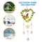 #A Crystal Wind Chime Ornaments Window Curtains Pendant Home Garden Hanging Deco