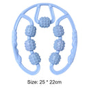Trigger Point Relieve Muscle Roller Calf Leg Arm Pilates Massager (Blue) Newly